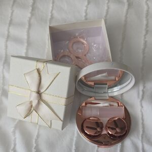 Rose Gold Contact Case Kit